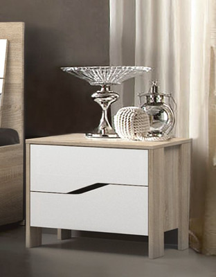 Тумба прикроватная "Доминика" (сонома/белый), 54