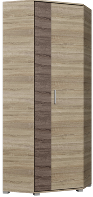 Шкаф угловой Бриз ШКУ-14 (дуб сонома/трюфель), 80