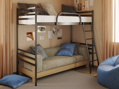 Кровать двухъярусная "FLY DUO Cherdak", 2000х800