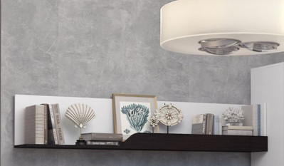 Полка "Вектра Лайт" (нимфея/венге), 180