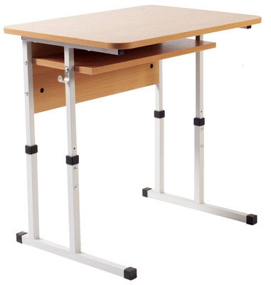 Стол ученический 1-местный с полкой № 4-6 (регулируемый по высоте)