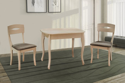 Стол "Кантри" раскладной, белый