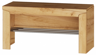 Тумба для обуви Либерти без подушки (дуб крафт золотой), 90