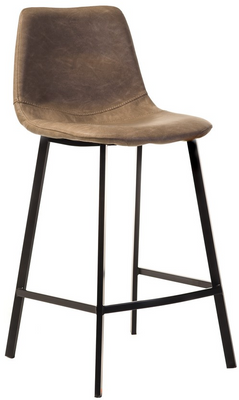 Полубарный стул B-16 бежевый антик