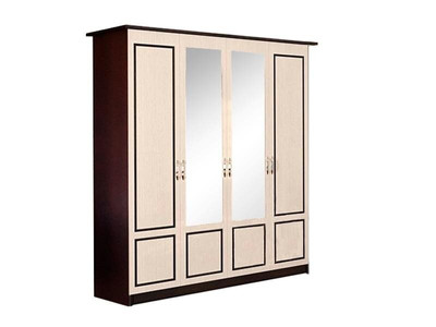 КИМ Шкаф, Венге темный/ Венге светлый, 170