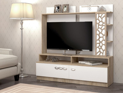 Стенка "Селеста" (сонома/белый), 140