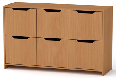 Комод-6Д, Бук