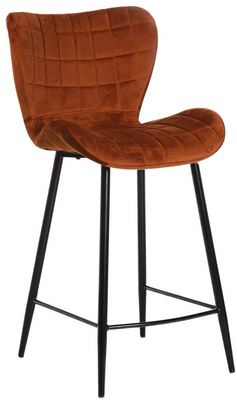 Полубарный стул B-22 медный