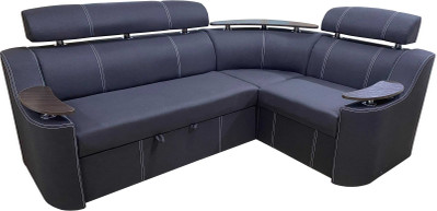 Угловой диван Невада (Черный), 1 категория