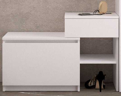 Тумба обувная "Брайт" 90 (белый), 90