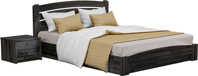 Двуспальная кровать Селена Аури (Венге), 120х200