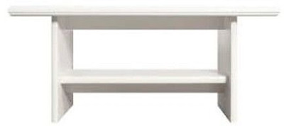 Стол журнальный КЕНТУКИ (LAW), белый альпийский