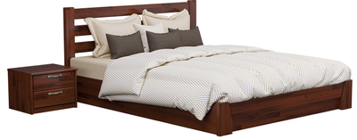 Двуспальная кровать Селена (Каштан), 120х190