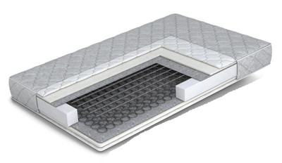 Матрас Комфорт Плюс зима-лето двустор. (с еврокаркасом), 190х70