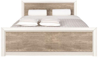 Кровать КОЕН ІІ (LOZ180) (каркас), сосна каньон/дуб корабельный, 160х200