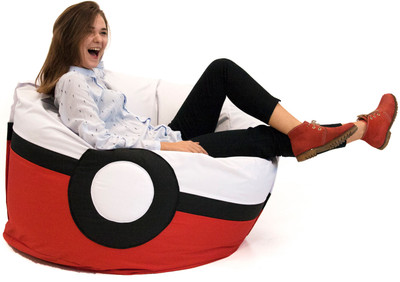 Кресло мешок Pokeball, ⌀120