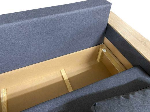 Прямой диван Бостон (Серый), 1 категория