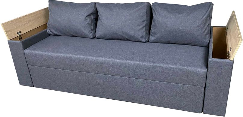 Прямой диван Бостон (Серый), 1 категория