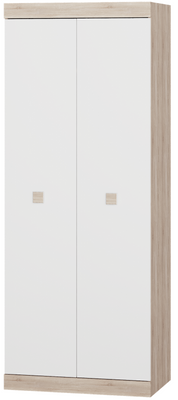 Шкаф 800 Соната (дуб сонома/белый), 80