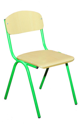 Стул детский ISO №2 с покрытием HPL, 316х350х568