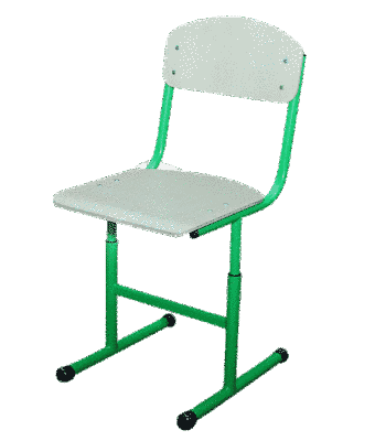 Стул Т-образный регулируемый по высоте №4-7 (круглая труба)