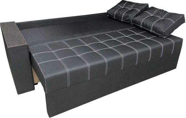 Прямой диван Комфорт (Черный), 1 категория