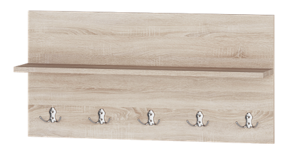 Вешалка Соната Щит 800 (Дуб сонома), 80