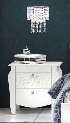 Тумба прикроватная "Гефест" (белый), 56