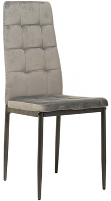Стул N-66-2 серый вельвет