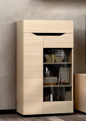 Витрина "Аякс" низкая правая (дуб мол.\вен), 65