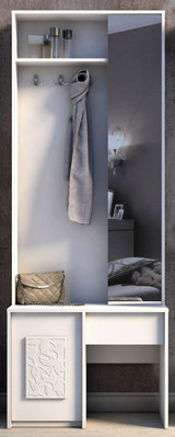 Передпокій "Кориця" права (білий), 80