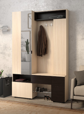 Прихожая "Тетрис" (дуб мол./вставки венге)