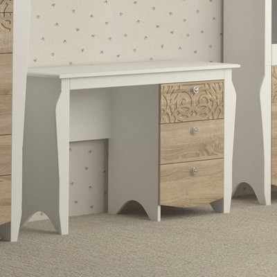 Стол "Гефест" (белый/сонома), 108