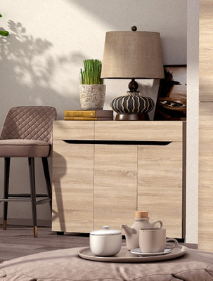 Комод большой "Аякс" (сонома\венге), 120