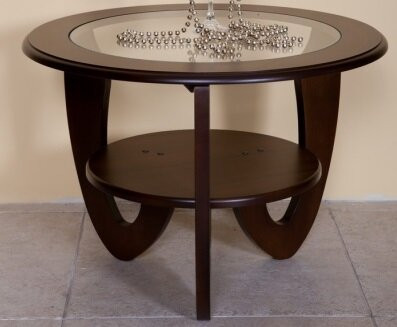 Стол журнальный "Орех", Орех темный