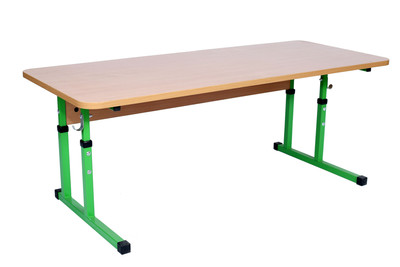 Стол детский 2-мес .№1-3 Квадратная труба, 1200х500х460-580мм