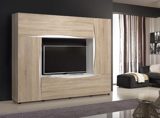 Гостиная "Амулет" (сонома/белый), 230