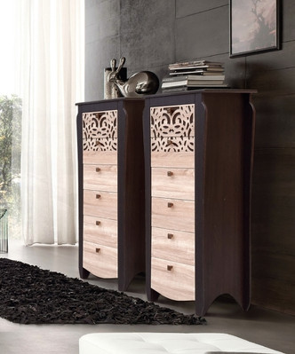 Комод высокий "Гефест" (венге/сон.), 56