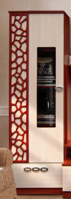 Витрина "Селеста" (яблоня/дуб молочный), 55