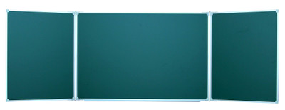 Доска аудиторная (4000х1000) 3х-створчатая (5 рабочих поверхностей)