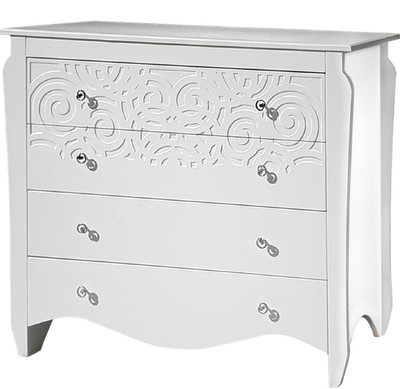 Комод малый "Гефест" (белый), 108