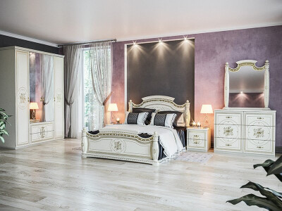 Спальня Жасмин 4Д, Орех