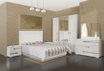 Спальня Екстазі 4Д, белый